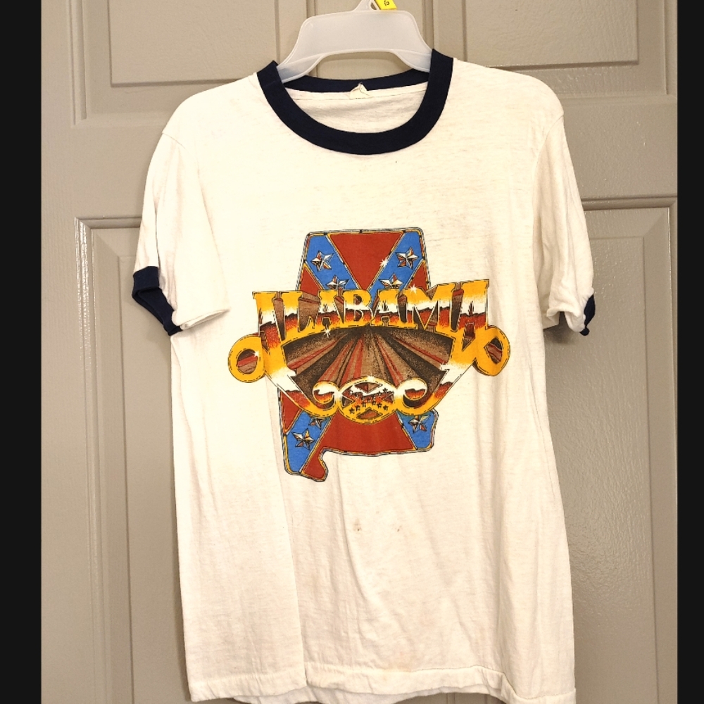 ALABAMA band 1981 Vintage Tour Shirt